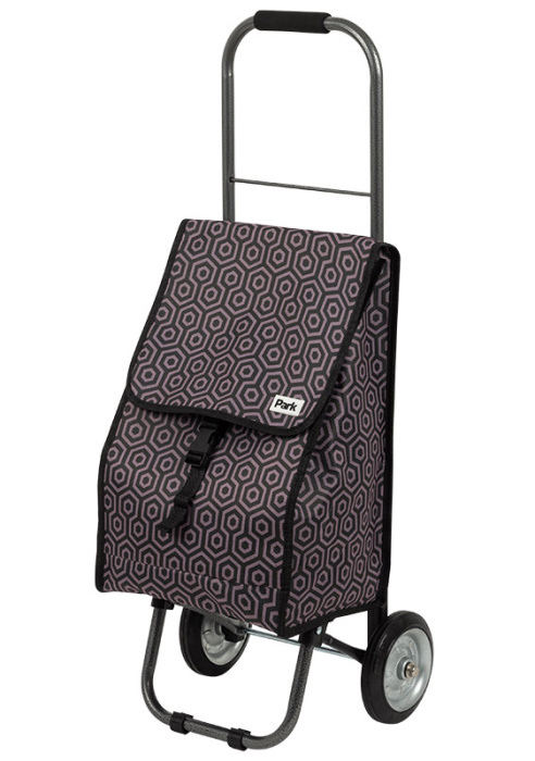 Тележка с сумкой "Город" 104599 с металлическими колесами 1/10шт.