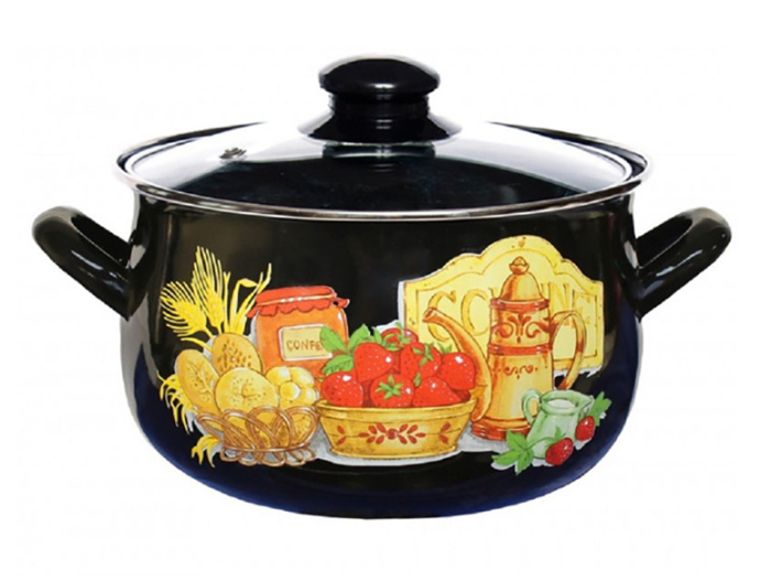 Кастрюля "Лакомка" 4201 (5,1л)     1/4шт.