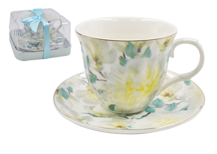 Набор в коробке (2 пр.) Lavenir 220 мл, 13,5 см, C03-112 2PVC фарфор   1/36шт.