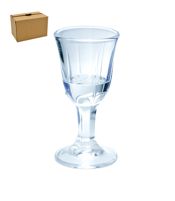 Набор рюмок (6 пр.) 9 мл, 6*3 см, 110866 стекло                 1/48шт.