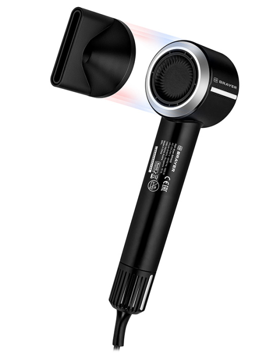 Фен "BRAYER" BR3028 (1600Вт)   1/12шт.