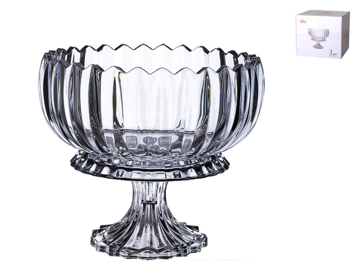 Ваза сервировочная на ножке 8929         1/4шт.