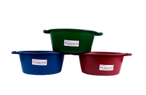 Таз (12л) Т12-01/С1 мягкий микс          1/15шт.