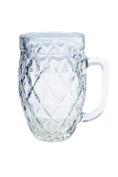 Кружка пивная П-58-500-ЛинзыРомбы    12шт.