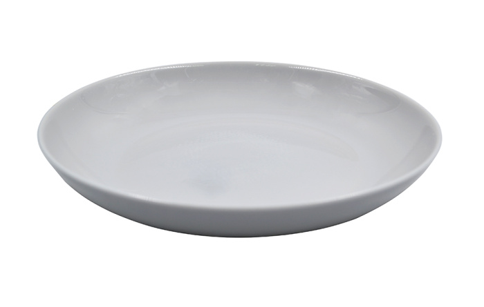 Тарелка суповая Lavenir HoReCa "Smooth color" 520 мл, 20 см, 8" LYGSP-80 GREY стеклокер.    6/48шт.