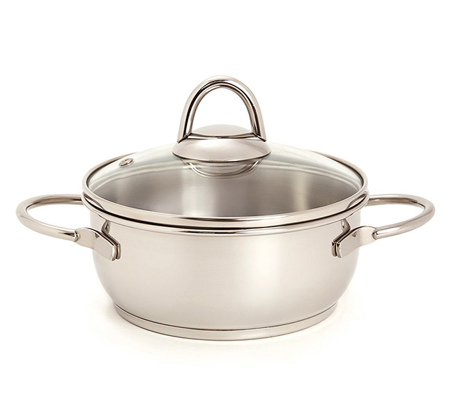 Кастрюля (1,0л) 3С 113 "Легенда" ТРС (прутковые ручки)     1/8шт.