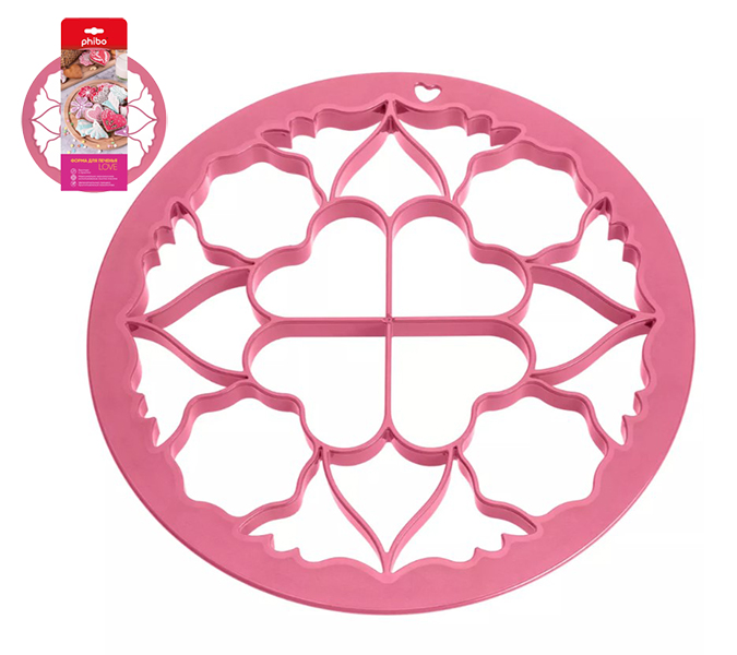 Форма для печенья "Лав" B3248105     1/28шт.