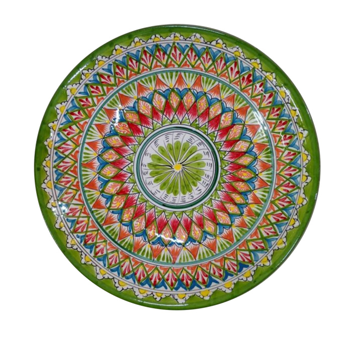 Ляган (38см) салатовый (микс)    1/15шт.