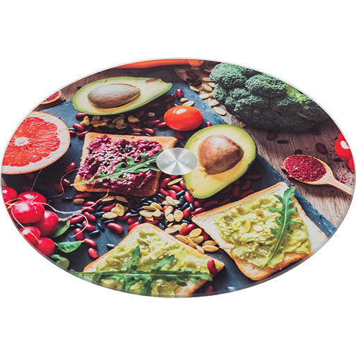 Блюдо вращающееся 357-120 (32см) метал. ножка   1/6шт.