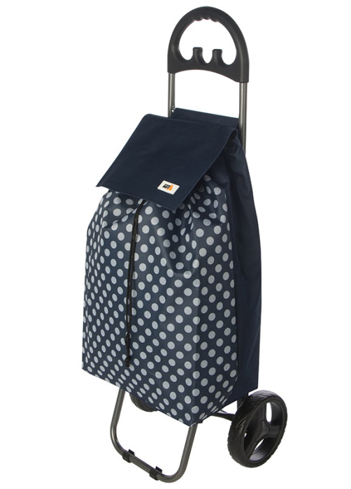 Тележка с сумкой "Точки" 110654      1/10шт.