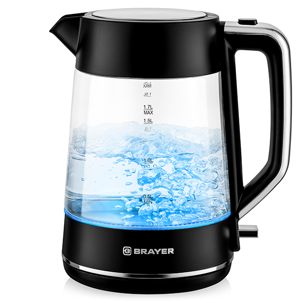 Электрочайник "BRAYER" BR6102  (1,7л, 2200Вт)   1/6шт.