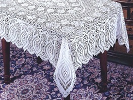 Скатерть "CROCHET" 48*60 (120*150см) FC-741 1/48шт.