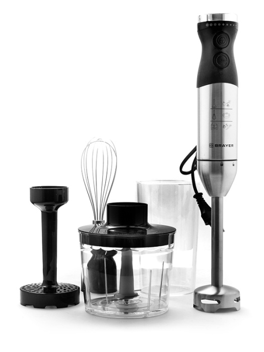 Блендер погружной "BRAYER" BR1259 (800Вт)  1/6шт.