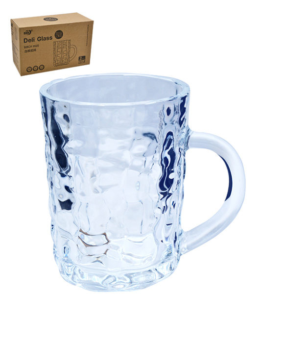 Набор кружек (2 пр.) 310 мл, 10,5*8 см, 109655 стекло                                      1/18шт.