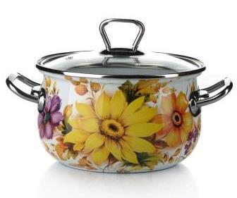 Кастрюля глубокая "Фантазия" 15063 (5,1л)   1/4шт.