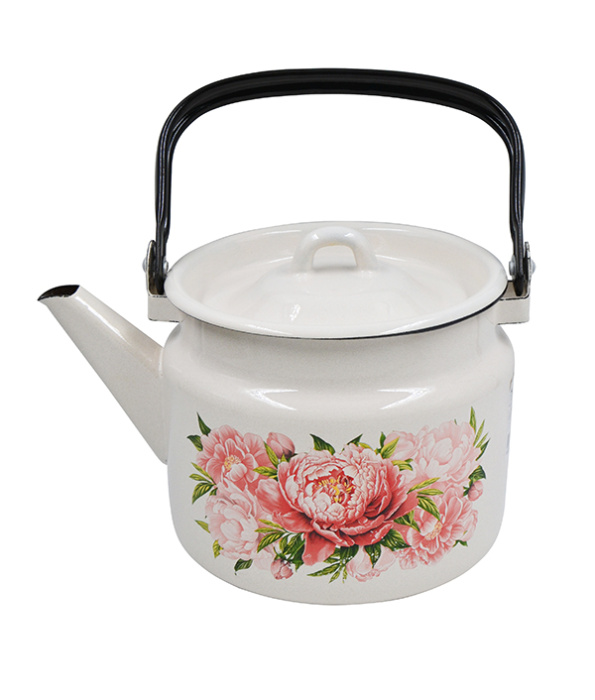 Чайник (2,0л) С-2710/4ЖмРч "Букет пионов" 1/6шт.