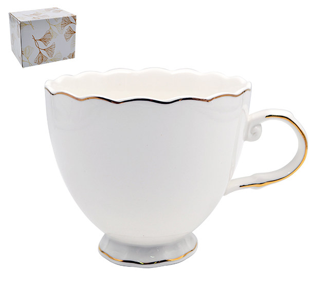 Кружка Lavenir "Элит" 550 мл, 11,5*10,3 см 100-220 в подар. упак. фарфор  1/36шт.  
