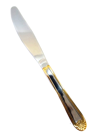 Нож столовый L-16 (золото)    6шт.