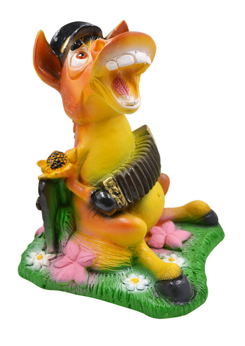 Копилка "Конь с гармонью" цвет. СГЛ-9 1шт.