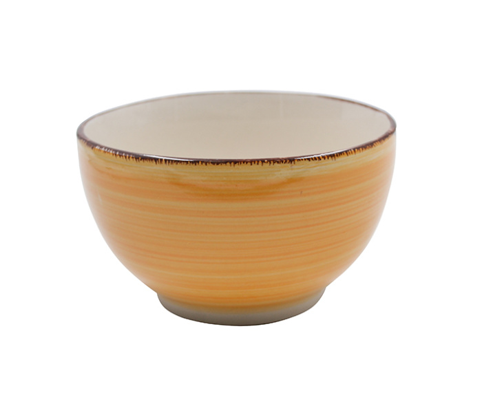 Салатник "Браш оранжевый" TB03 (14см)  12/36шт.