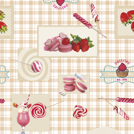 Клеёнка на неткан. основе "DEKORAMA" 240b (1,4*20м)