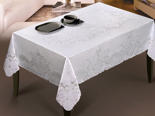 Скатерть "CROCHET" 54*72 (135*180см) S-319 1/36шт