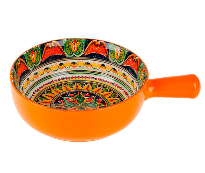 Кокотница "Arabesque" 0860229 с ручкой     1/36шт.