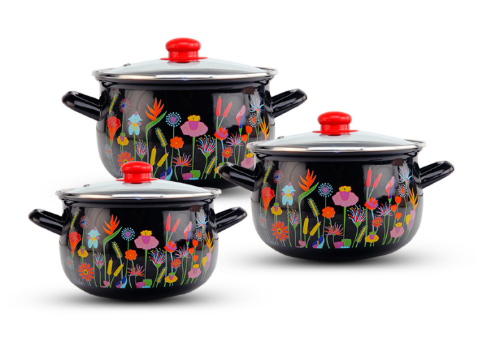 Набор кастрюль (3пр.) "Мираж" 3734