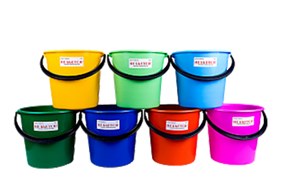 Ведро (10л) В10-01 мягкое для пищ, продуктов микс (ПВД)   1/10шт.