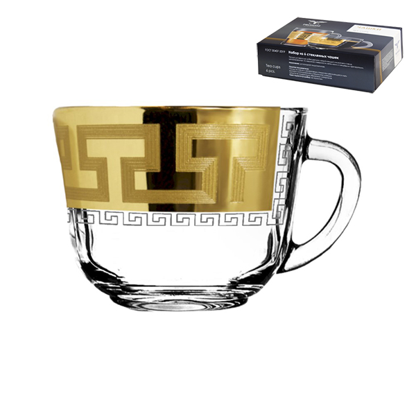 Набор чашек (6шт.) EAV03-1337/S/D/6   1/4шт 