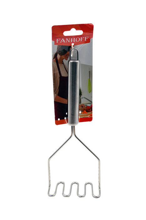 Картофелемялка Fanhoff "Simple" 23,5*9,5 см, 85811 нержавеющая сталь 1/240шт.