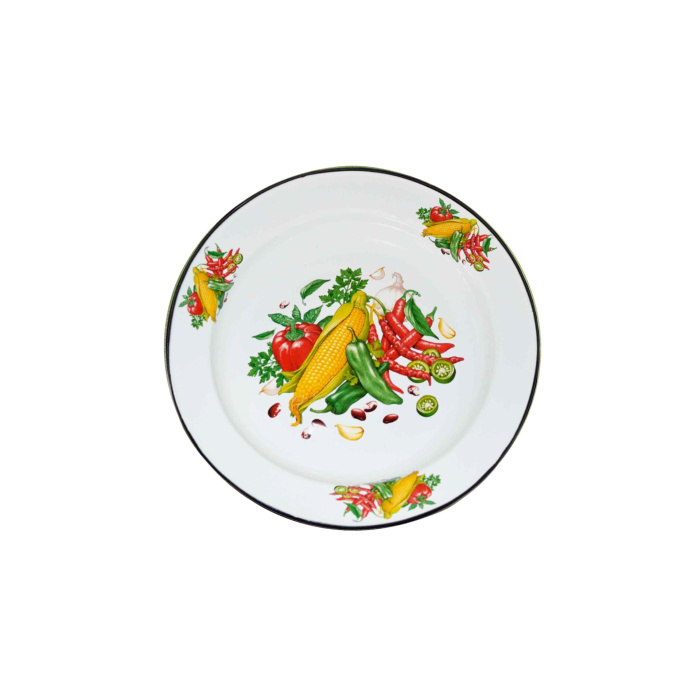 Блюдо "Кукуруза" (2,0л) 1с6с/БД белосн.          1/10шт.