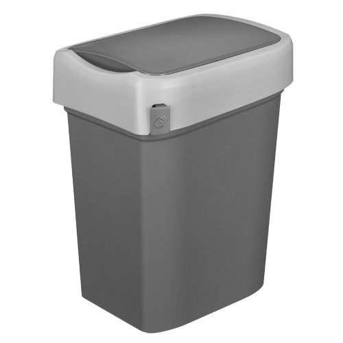 Контейнер для мусора "SMART BIN" B4258111 (50л) серый    1/3шт.