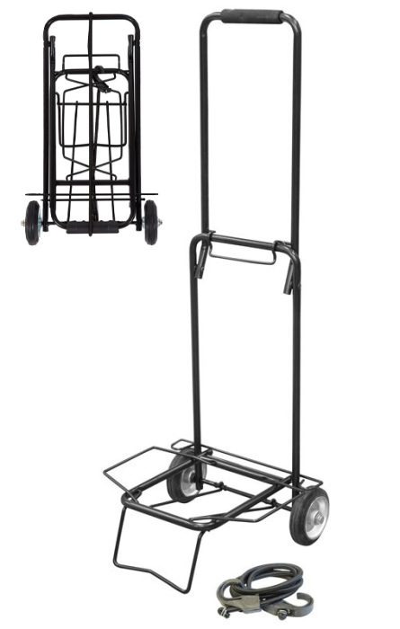 Тележка BX-25ZP-2 093530 черная, металл. колеса (25 кг) 1/12шт.