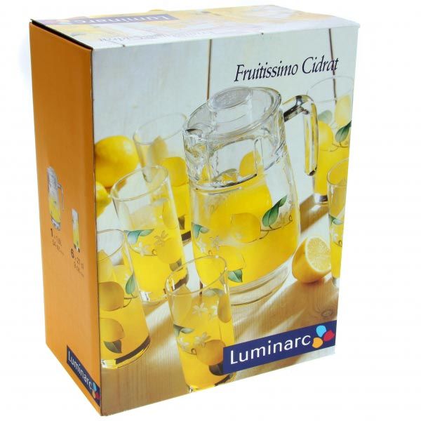 Набор питьевой "Fruitisimmo cidrat" (7пр.) 30093 H3143  1/3шт.