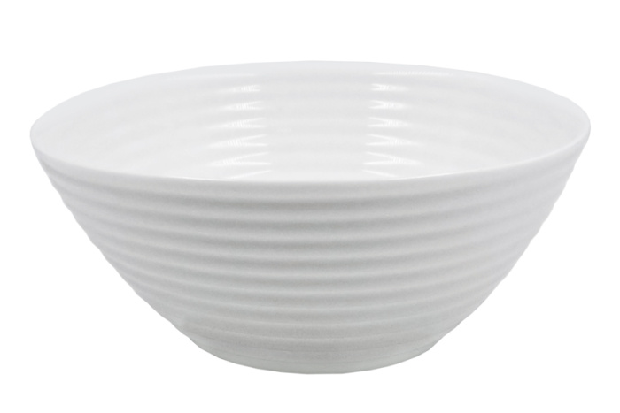 Салатник Lavenir HoReCa "Lines" 890 мл, 17,5 см, 7" LWPA-70 WHITE стеклокерамика    6/36шт.