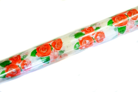 Скатерть (рулонная) "Роза" горох 0-20/06-17 (120см*50м)