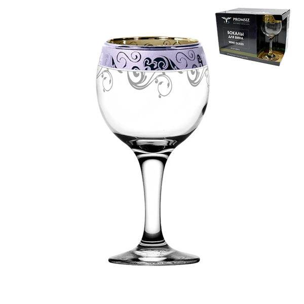 Набор фужеров "Бистро" (6шт.) EADOV531-411/S/Z/6    1/4шт.