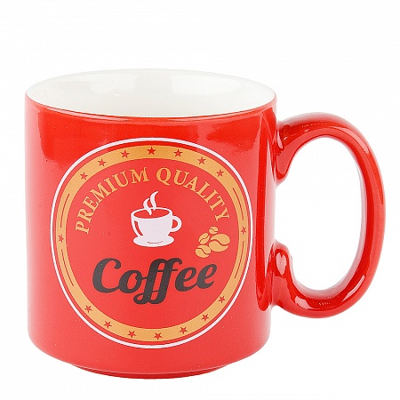 Кружка "Coffee quality" 1430037 (4вида) (220мл)   12/72шт.