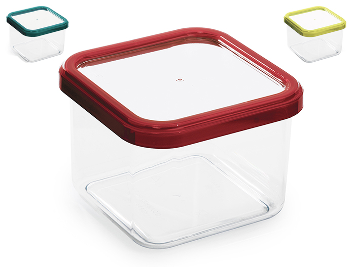 Банка для сыпуч. прод. "CUBBO" С26602 (0,6л)   1/24шт.