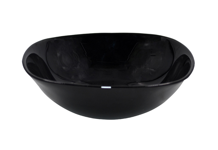 Салатник Lavenir HoReCa "Square soft color" 460 мл, 15 см, 6,5" LFW-65 BLACK стеклокерамика  6/72шт.