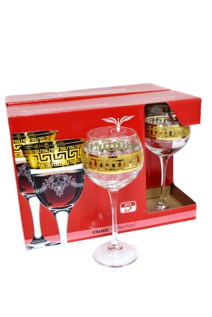 Набор фужеров "Эдем" (6шт.) EAV26-1688     1/4шт.