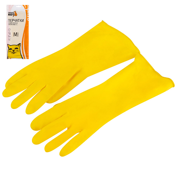 Перчатки латексные RC-L (размер: M) 092417        1/12шт.