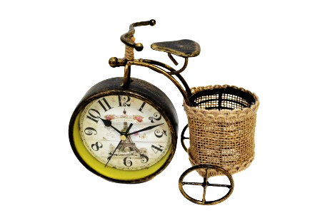 Часы настольные (56042) "Велосипед"                1/20шт.