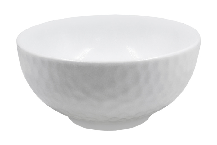 Салатник Lavenir HoReCa "Mosaic" 130 мл, 8,5 см, 3,5" BYHW-35 WHITE стеклокерамика    6/132шт.