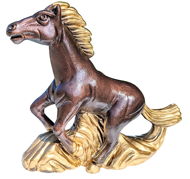 Копилка "Конь-Ветер" бронз. СГЛ-3С      1шт.