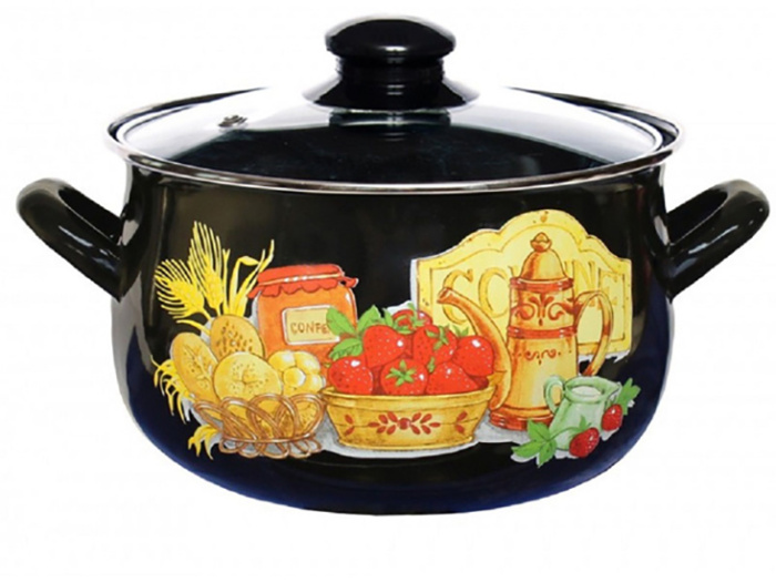 Кастрюля "Лакомка" 4201 (5,7л)     1/4шт.