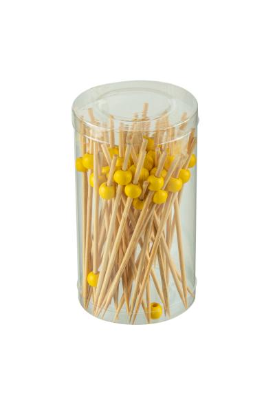 Палочки для канапе (50шт) КТ-ПК-Жел 1/100шт.