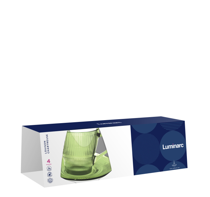 Чайный набор "Louison Chartreuse" (4пр.) O0496  1/6шт.