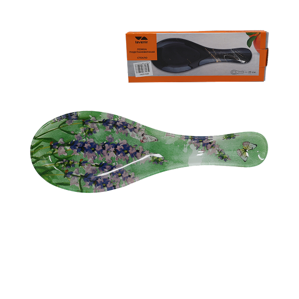 Ложка подстановочная Lavenir 23 см, SP04-GG081 стекло    1/72шт.